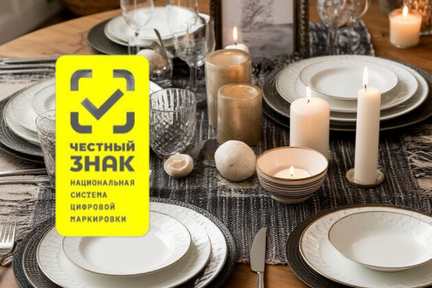 Эксперимент по маркировке товаров для дома и интерьера Эксперимент по маркировке товаров для дома и интерьера