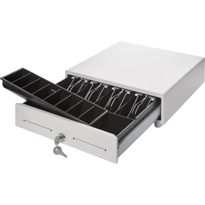 Денежный ящик PayTor HT-330S, белый, штрих 