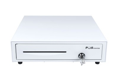 Денежный ящик PОScenter 16EM 410x415x100 механический, PUSH, белый 