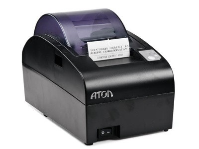 ККТ АТОЛ 55Ф. Черный. 